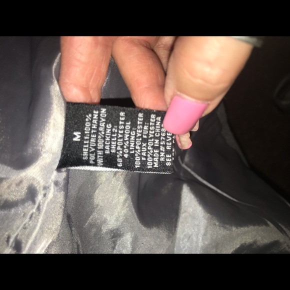 NWOT “New Look” Medium Faux Fall Zip Jacket - Picture 6 of 6